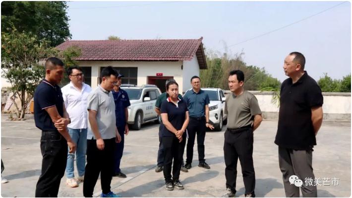 謝金翔、鄭昭帶隊開展巡林督查，督導森林防火工作